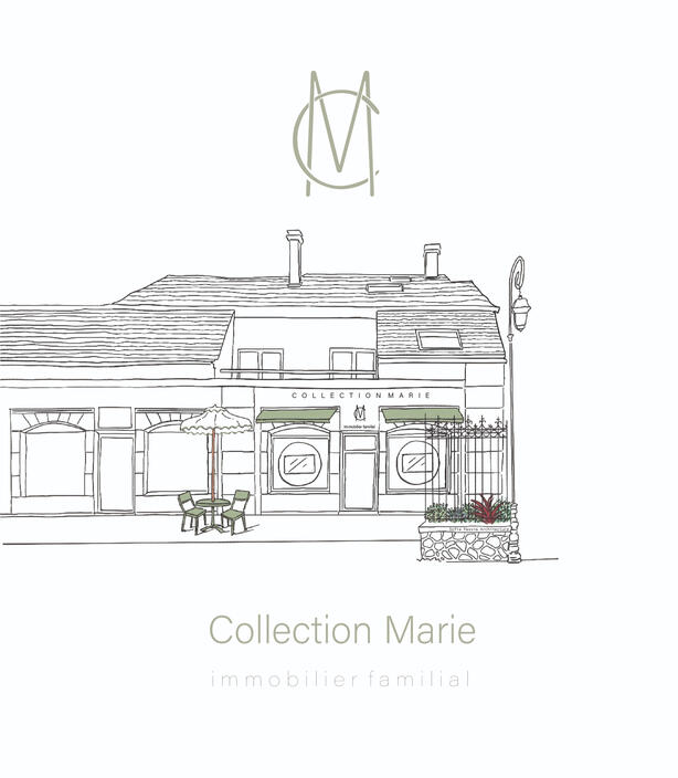 Collection Marie Rénovation et Identité graphique d'une agence immobilière